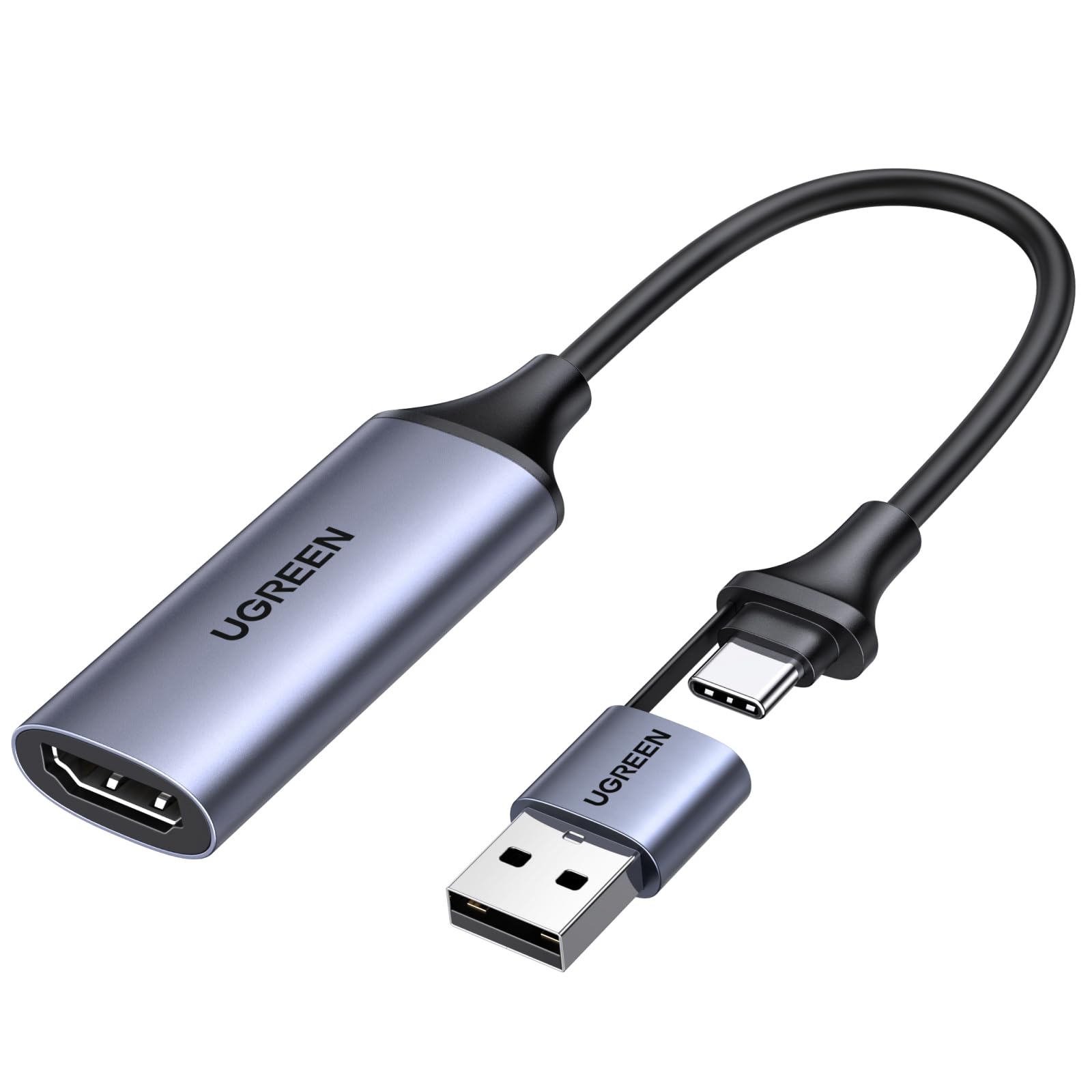 美品　UGREEN HDMI Video Capture Card 本体 UGREEN Video Capture Card HDMI to USB C Capture Device 4K 1080P
